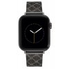8040 3 nine west reminek mesh tmave sedy se vzorem pro apple watch 38 41mm