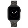 Nine West řemínek mesh tmavě šedý se vzorem, pro Apple Watch 38-41mm