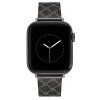 Nine West mesh strap dark gray with pattern, for Apple Watch 42-45mm