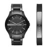 Armani Exchange Men's Gift Set Hampton Watch and Bracelet AX7101