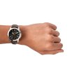 Fossil Grand men's round watch FS4813