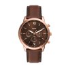 9558 fossil neutra panske hodinky kulate fs6026