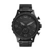 Fossil Nate men's round watch JR1401