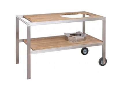 8534 teakovy stul pro keramicky gril monolith classic