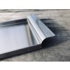 Nerezový servírovací tác (velikost 150x255 mm)