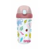 Dětská láhev s brčkem Motýli a kamarádi