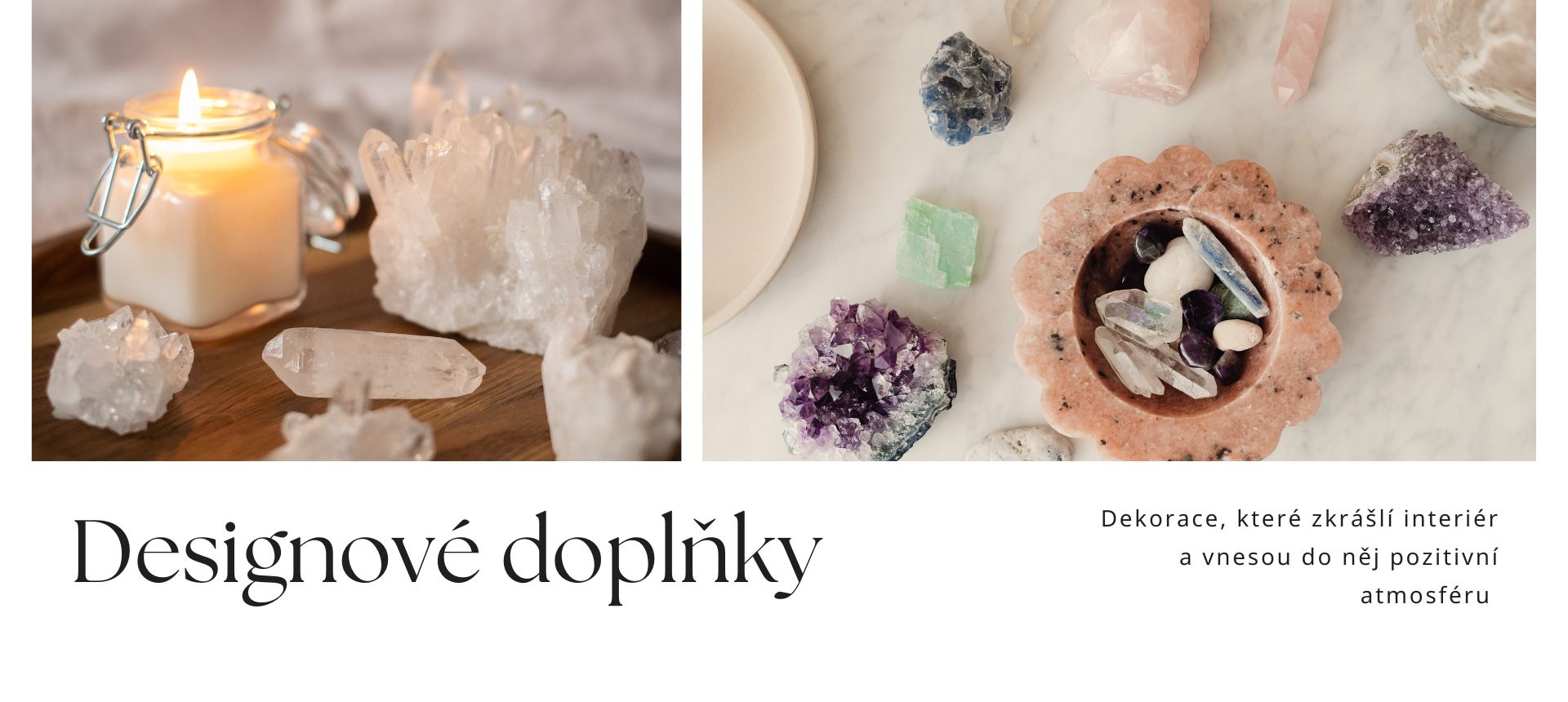 Dekorace, které zkrášlí interiér