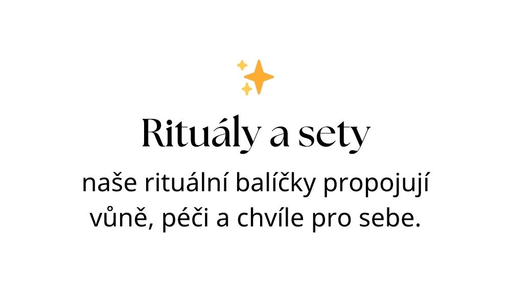 Rituály a sety, které propojují vůně, péči a chvíle pro sebe