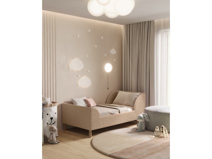 Detská posteľ ELLY hnedá 80x160