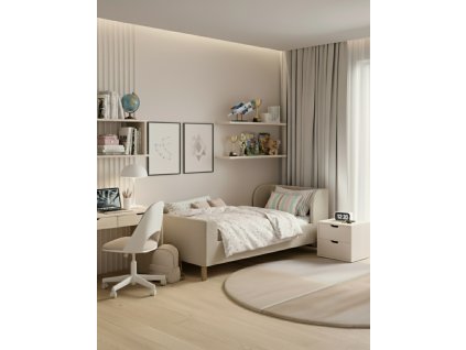 Posteľ pre deti LENI 90x200cm béžováNON02