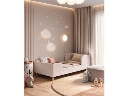 Posteľ BENI 90x200cm béžová