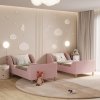 Detská posteľ ELLY ružová 80x160 pre sestričky