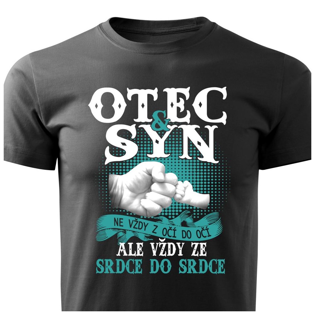 Pánské tričko Otec a syn | Z kategorie Pánská trička na Lemurak.cz