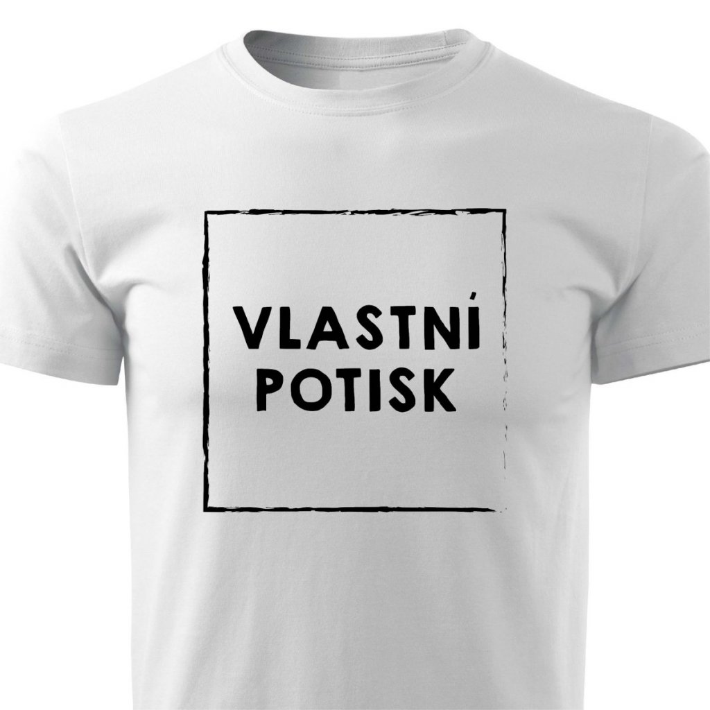 Pánské tričko s vlastním potiskem | Z kategorie VLASTNÍ POTISK na Lemurak.cz
