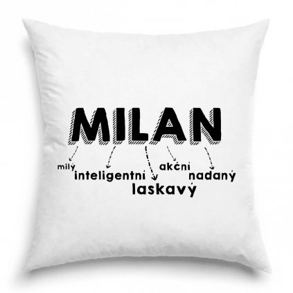 Polštář Milan