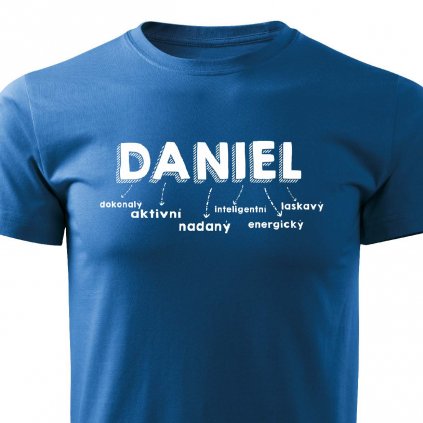 Pánské tričko Daniel modré