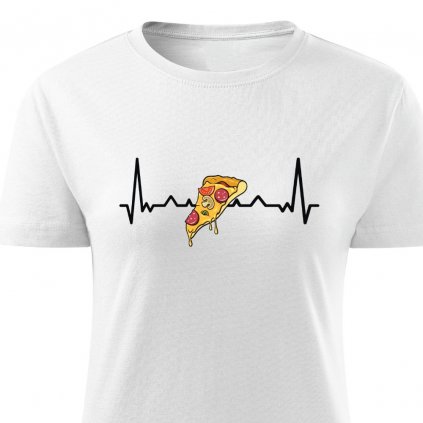 Dámské tričko Pizza Hearbeat