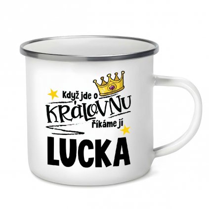 Plecháček Když jde o královnu, říkáme jí Lucka