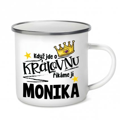 Plecháček Když jde o královnu, říkáme jí Monika