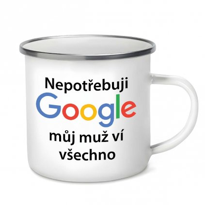 Plecháček Nepotřebuji Google můj muž ví všechno