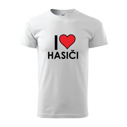 Pánské tričko I love hasiči