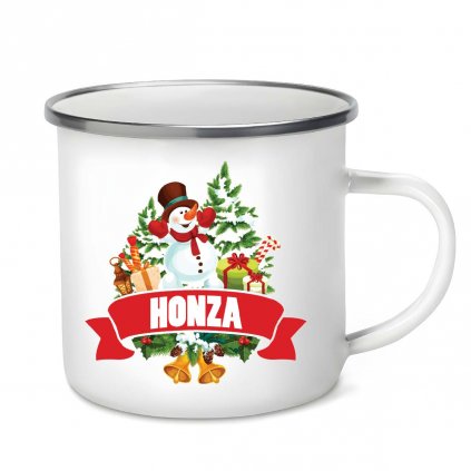 Plecháček Vánoční sněhulák se jménem Honza