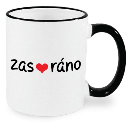 Hrnek Zasráno černý
