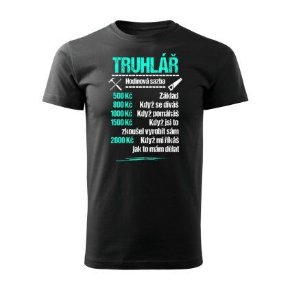 Truhlar sazba panske tricko cerne