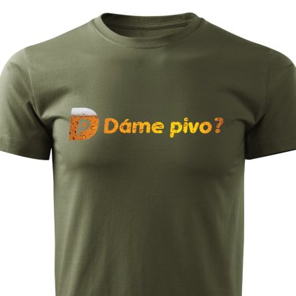 dame pivo panske tricko vojenske
