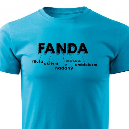 Pánské tričko Fanda