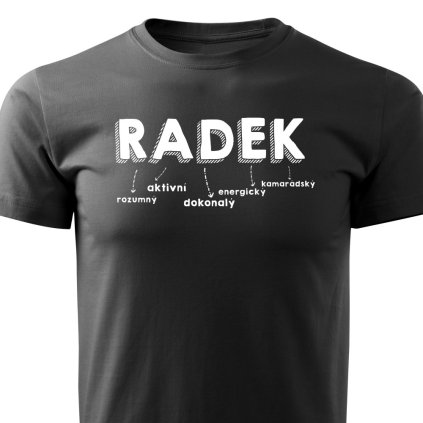 panske tricko se jmenem radek cerne