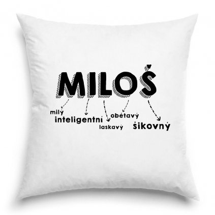 Polštář - Miloš