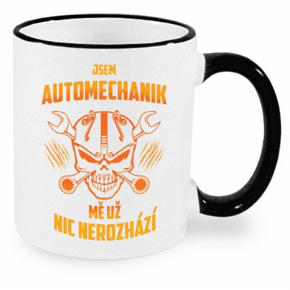 automechanika nic nerozhazí hrnek černý