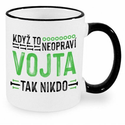 Hrnek - Když to neopraví Vojta, tak nikdo černý