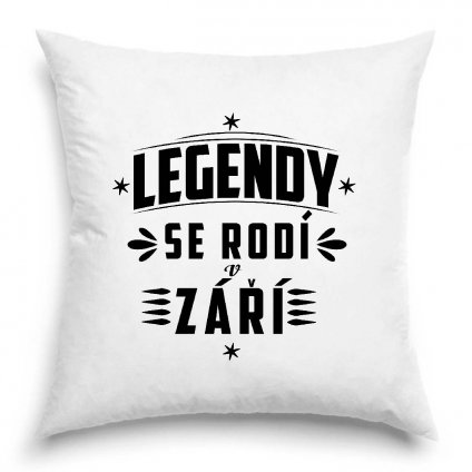 Polštář - Legendy se rodí v září