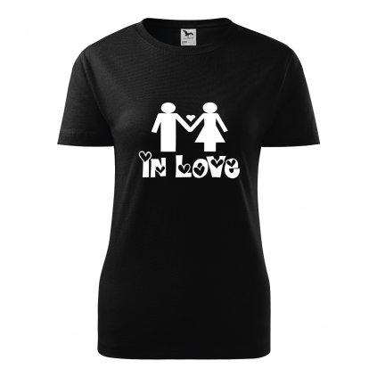 Dámské tričko In love