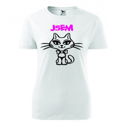 Dámské tričko Jsem kočka