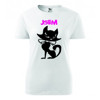 Dámské tričko Jsem kočka II