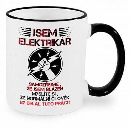 Hrnek - Jsem elektrikář