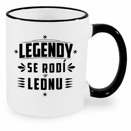 Hrnek Legendy se rodí v lednu