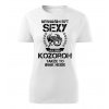Dámské tričko Nesnáším být sexy ale jsem KOZOROH