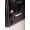 Kanystr bar černý se zrcadlem - detail zámku