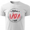 Pánské tričko Nejlepší Láďa v okolí bílé