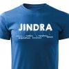 Pánské tričko Jindra modré