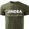 Pánské tričko Jindra vojenské