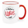 Hrnek Nejlepší Luboš v okolí červený