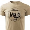 Pánské tričko Nejlepší Jakub v okolí pískové