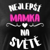 Dámské tričko Nejlepší mamka na světě černá II