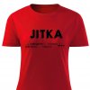 Dámské tričko Jitka červené