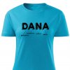 Dámské tričko Dana tyrkysové